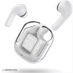 Ultrapods TWS Earbud, Bluetooth Earbuds with Display, Transparent Design, 20 Hrs Playtime 