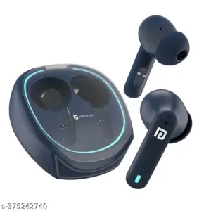 Portronics Newly Launched Harmonics Twins S11 in-Ear TWS Earbuds, Quad Mic, Auto ENC Calls