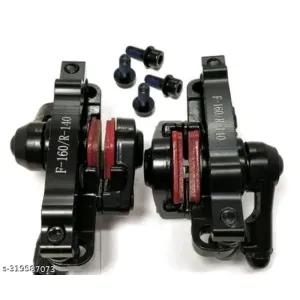 Cycle disc brake set