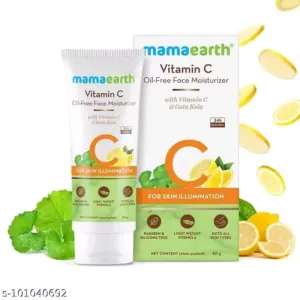 Mamaearth Vitamin C Oil-Free Moisturizer For Face with Vitamin C & Gotu Kola for Skin Illu