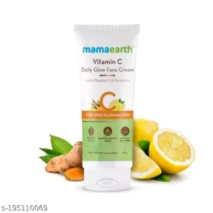 Mamaearth Vitamin C Daily Glow Face Cream With Vitamin C & Turmeric for Skin Illumination 