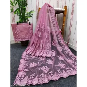 Fancy net saree