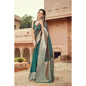 Premium Banarasi Organza Saree

