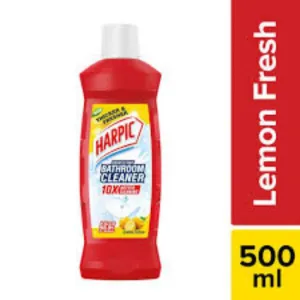 Harpic Disinfectant Bathroom Cleaner Liquid Lemon 500ml