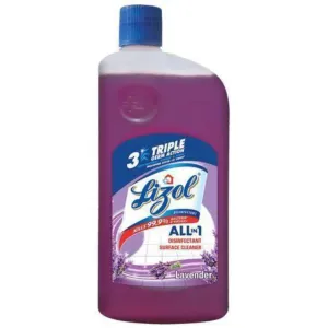Lizol Disinfectant Surface & Floor Cleaner Liquid - Lavender 1L