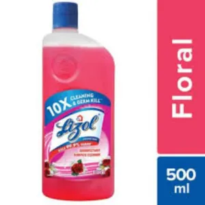 Lizol Disinfectant Surface & Floor Cleaner Liquid - Floral 500ml