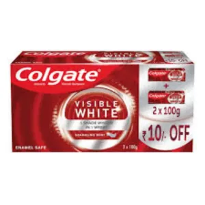 Colgate Visible White Teeth Whitening Toothpaste 200g