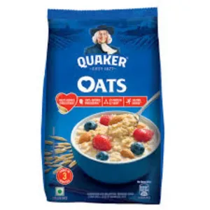 Quaker Oats Natural Wholegrain Nutritions Breakfast Cereal 400g