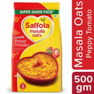 Saffola Masala Oats Peppy Tomato 500g