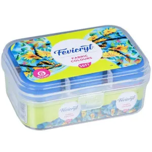 Fevicryl Fabric Colours 6 shade -80