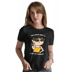 Your Opinion Printed Unisex Regular T-shirt 