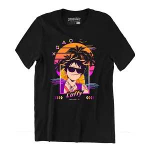 Denkooz Unisex Luffy Anime printed Tshirt