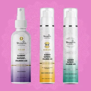 Combo Fashwash, Moisturizer and Sunscreen