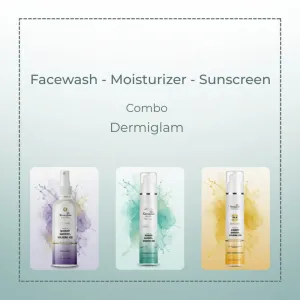 The Total Regime: Facewash + Moisturizer + Sunscreen