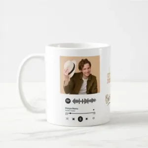 Birthday spotify mug