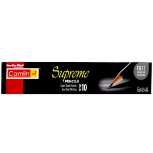 Camlin Supreme Pencil (Pack of 10)/पेंसिल