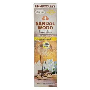 Patanjali Aastha Bambooless Sandal Wood Agarbati(80gm.)/अगरबत्ती