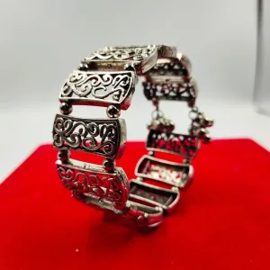 Amazing Filigree Design Cuff Bracelet