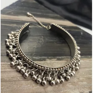 Fully Ghungroo Cuff Bangle Bracelet
