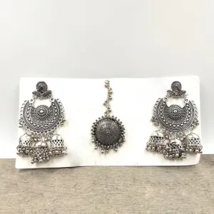 Old Style Solid Traditional Tiikka Earring