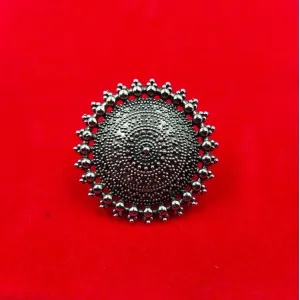 Antique Rajwadi Circle Design Ring