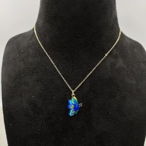 Stylish Butterfly Pendant Chain Necklace