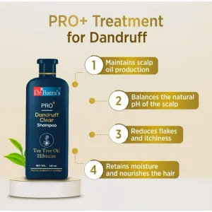 Dr Batra's® PRO+ Dandruff Clear Shampoo (350 ML)

