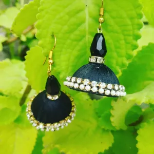 Black trendy jhumkaa