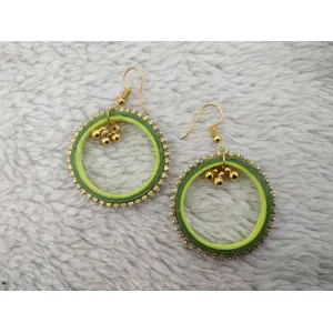 2 Shade quilling earrings