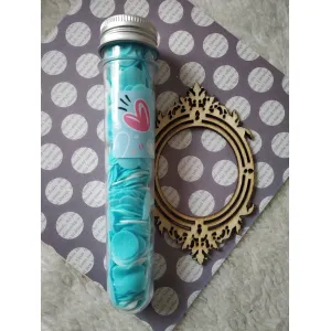 Tube paper soaps