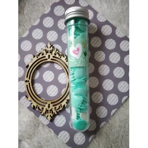 Tube paper soap