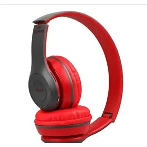 P47 Wireless Bluetooth Headphones 5.0 EDR with Volume Control, HD Sound and Bass, Mic