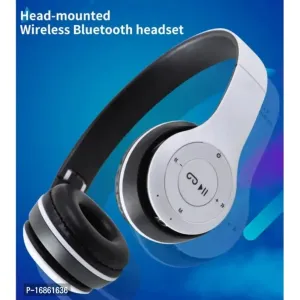 P47 Wireless Bluetooth Headphones 5.0+EDR with Volume Control, HD Sound and Bass headphone