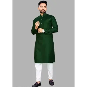 Festive Wear Daily Wear Cotton Blend Kurta Set