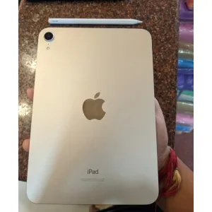 APPLE iPad mini (6th Gen) 64 GB ROM 8.3 inch with Wi-Fi+5G (Starlight)