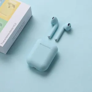 S B TRENDZ , INPODS 12 BLUE , Inpods 12 BLUE Bluetooth Earbuds headset Bluetooth Headset 