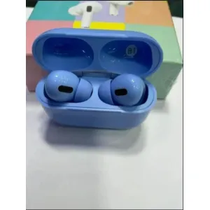 Airpods Pro High Quality Earbuds With All Features Compatible for Android & Ios [SKY BLUE]