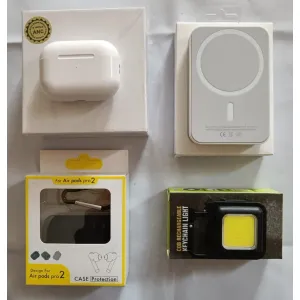 APPLE AIRPODS PRO GEN 2

(MADE IN USA + ORIGINAL SOUND QUALITY + VOLUME CONTROL)


