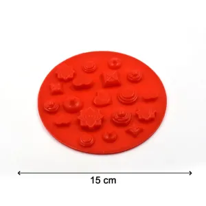 4737 19 CAVITY MIX SHAPE CHOCOLATE MOULD (1PC ONLY)

