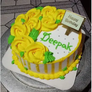 Pineapple Flower Cake
