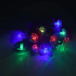 8337 4Mtr Flower Design Home Decoration Electrical Series Light Home Decoration Diwali