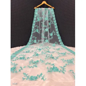 Net Embroidery Work Dupatta