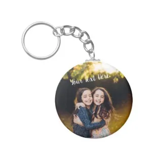 Customized Round Shape Keychain