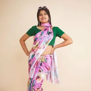 SATIN SAREE