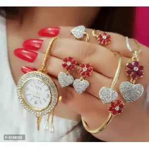 Gold Plated Necklace Combo Set