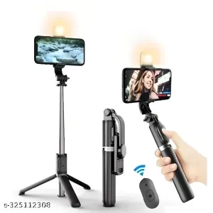 Bluetooth Foldable Tripod Selfie Stick.