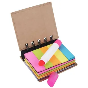Pocket Size Sticky Notes With Pink Gel