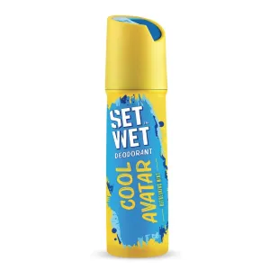 Set Wet Deodorant For Men Cool Avatar Refreshing Mint