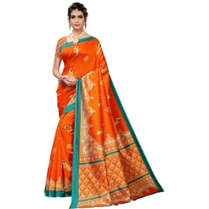 Printed Fashion Art Silk Saree