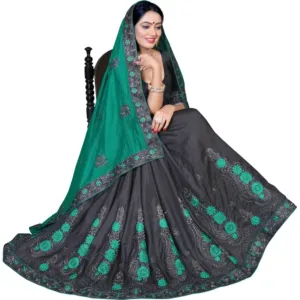 Embroidered Bollywood Silk Blend